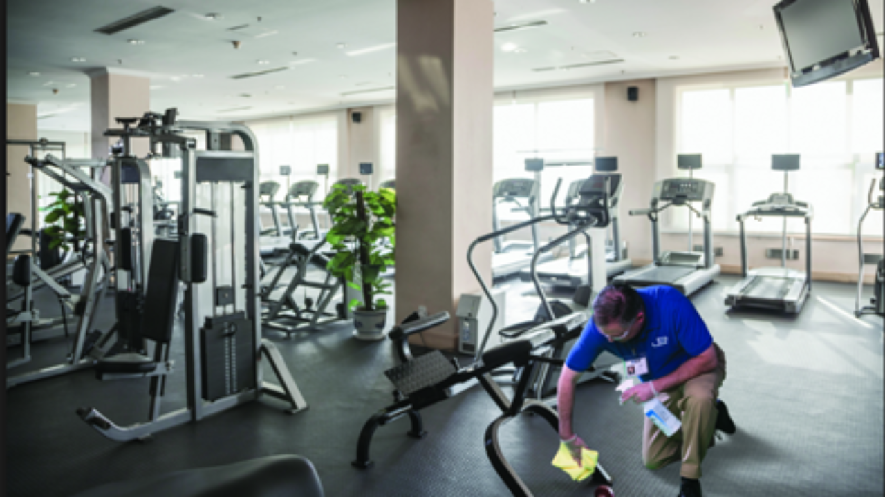 Gym and Fitness Center Cleaning ACC Facility Services